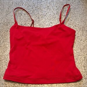 Women’s Aritzia Red Contour Tank Size Small